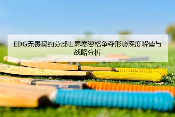 EDG无畏契约分部世界赛资格争夺形势深度解读与战略分析